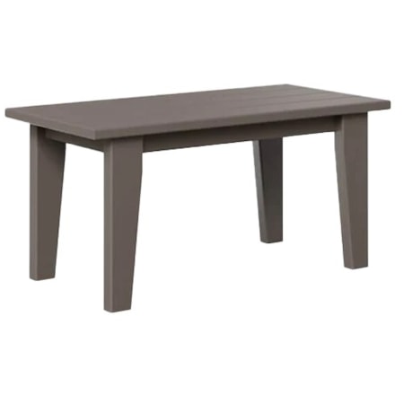Compact 36" Coffee Table