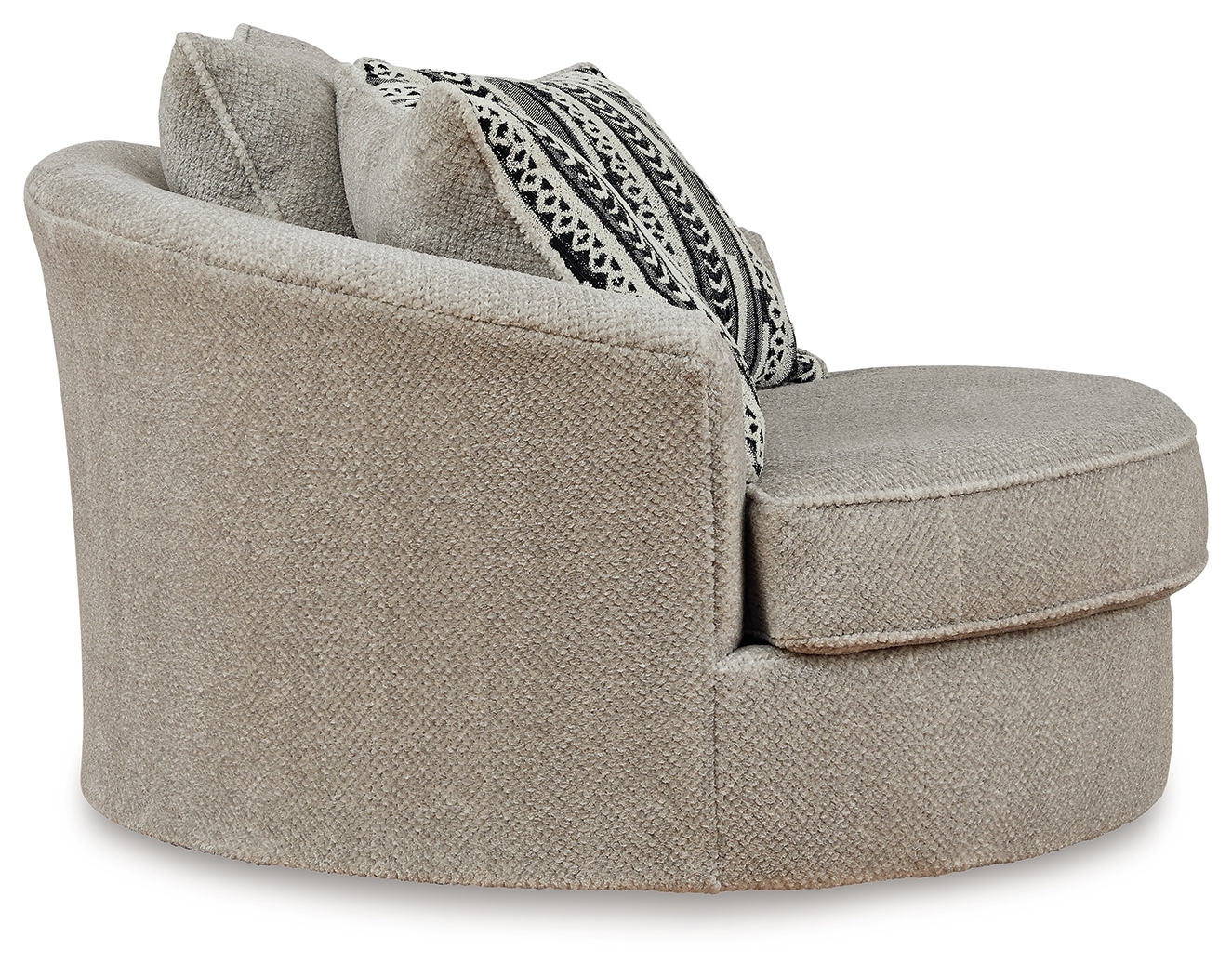 Benchcraft Calnita Oversized Swivel Chair And Ottoman