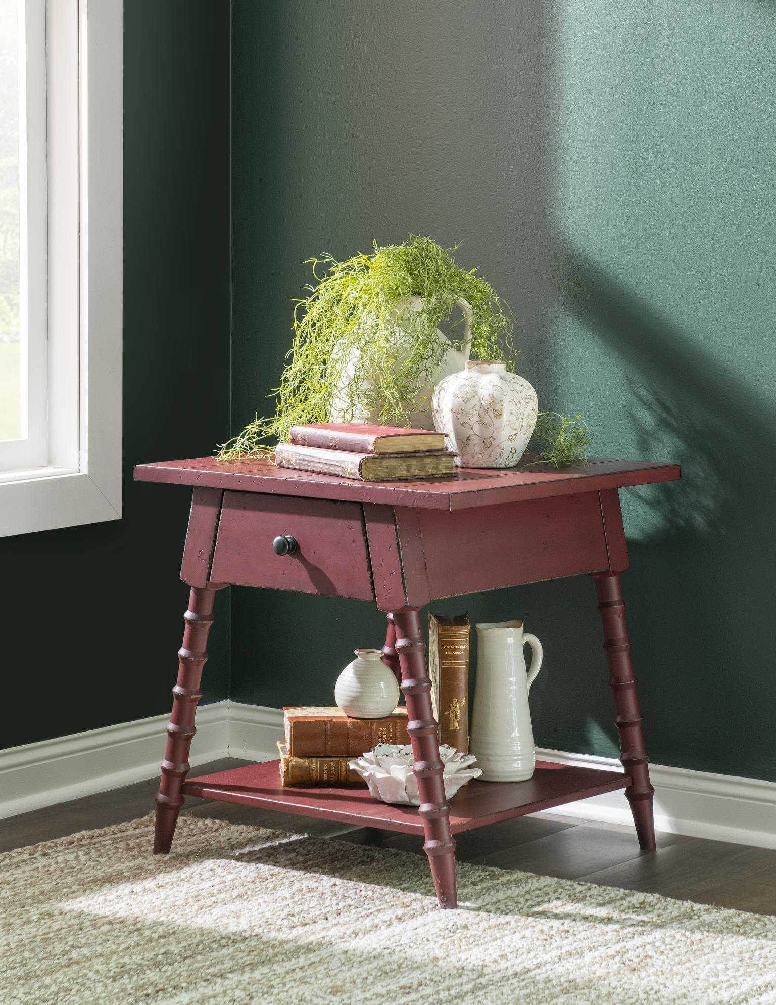 Legacy Classic Vintage Market 1-Drawer End Table