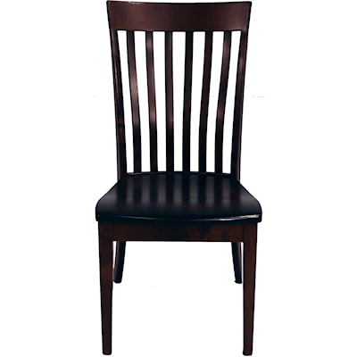 Archbold Furniture Amish Essentials Casual Dining Nathan Dining Side Chair