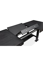 Magnussen Home Sierra Dining Modern Farmhouse Buffet with Three-Way Touch Lighting