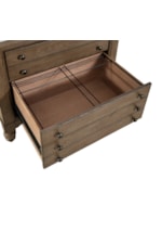 Liberty Furniture Americana Farmhouse Transitional 5-Drawer Lateral File Cabinet