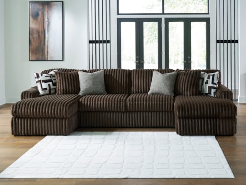 3-Piece Sectional With Chaise