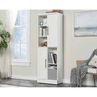 Contemporary Storage Cabinet with 2 Configurable Doors