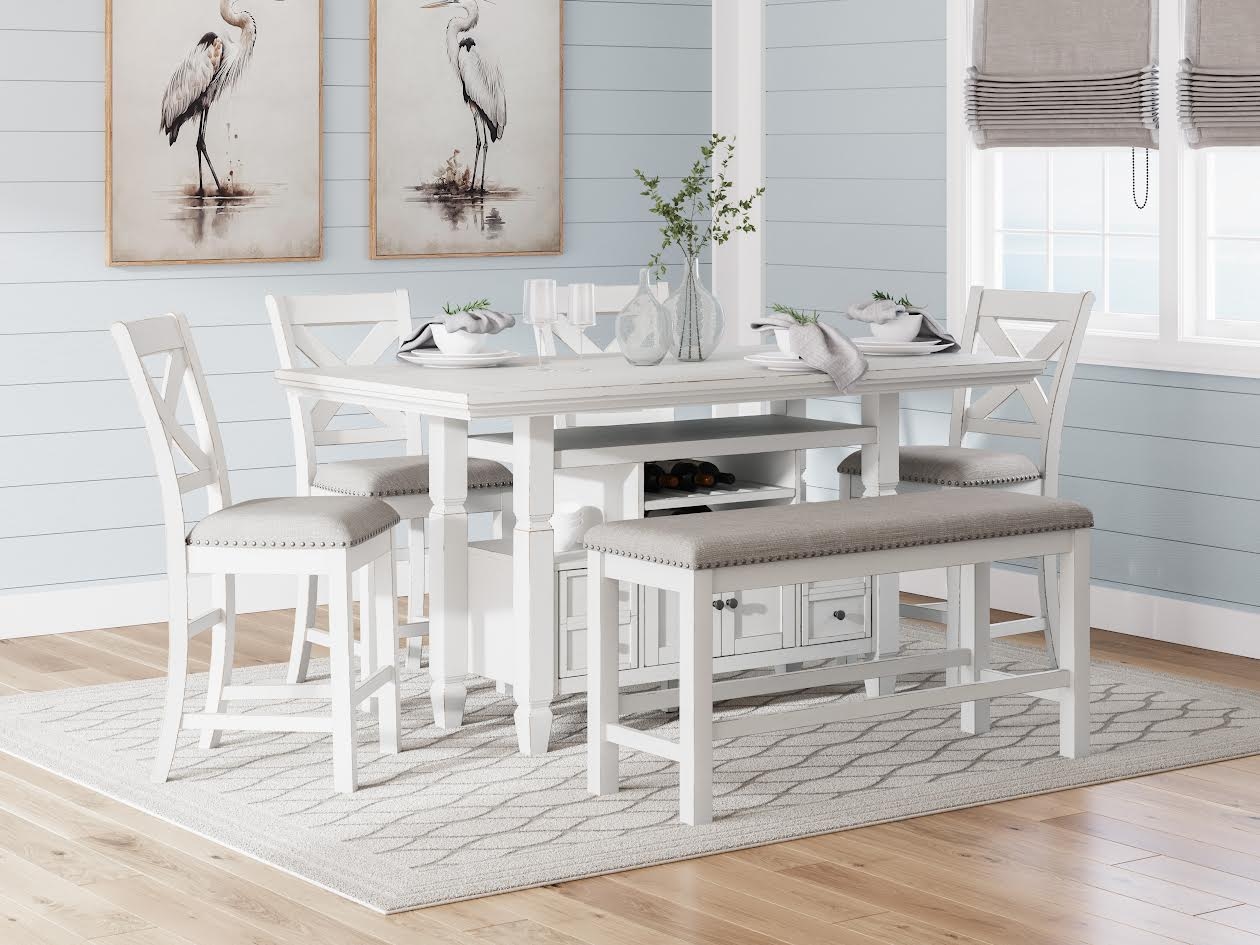 6-Piece Counter Height Dining Set