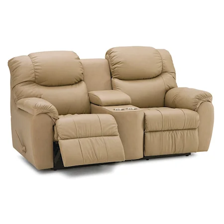 Regent Upholstered Manual Reclining Loveseat