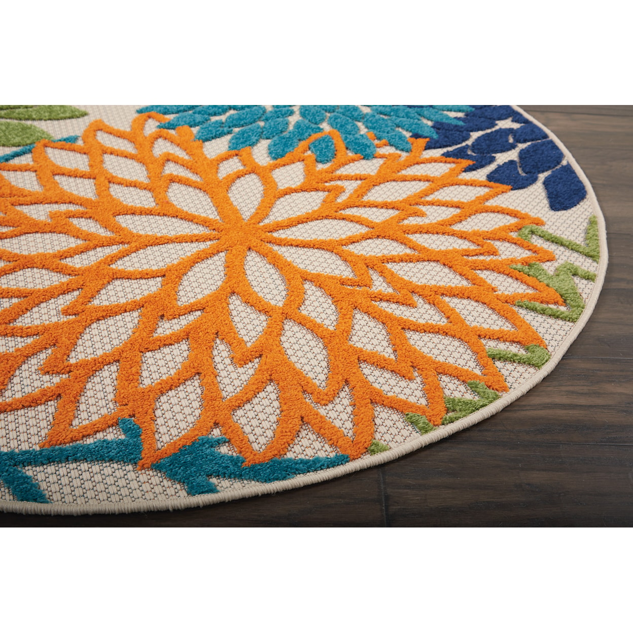 Nourison Aloha 4' Round  Rug