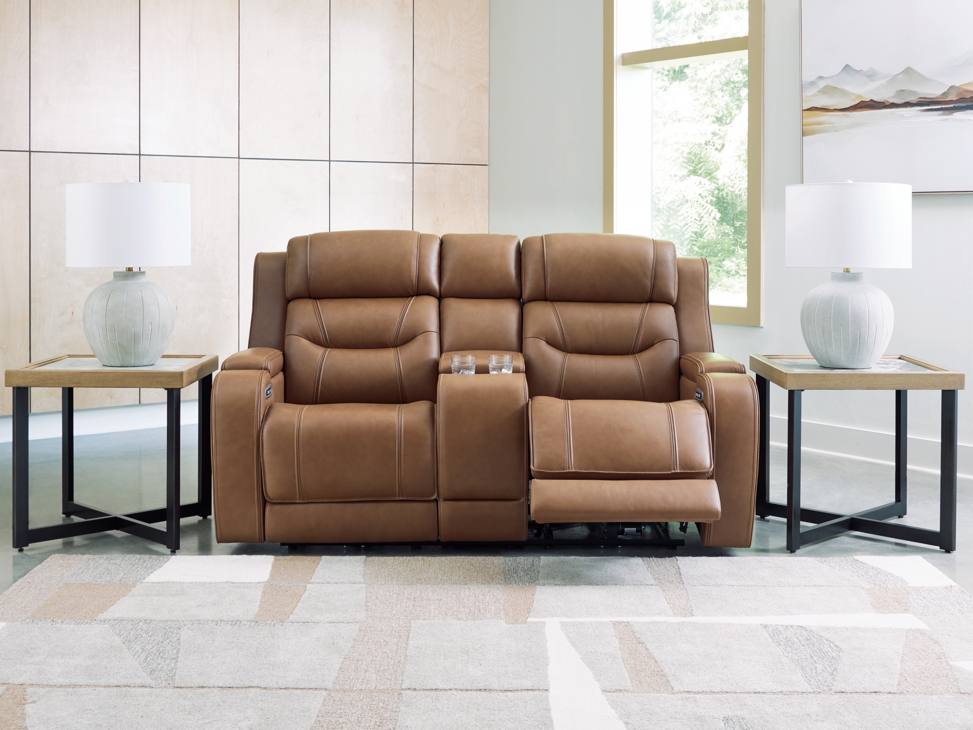 Signature Design Knightington Pwr Rec Love W/Audio Seating
