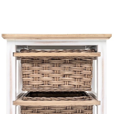 Basket Storage Cabinet