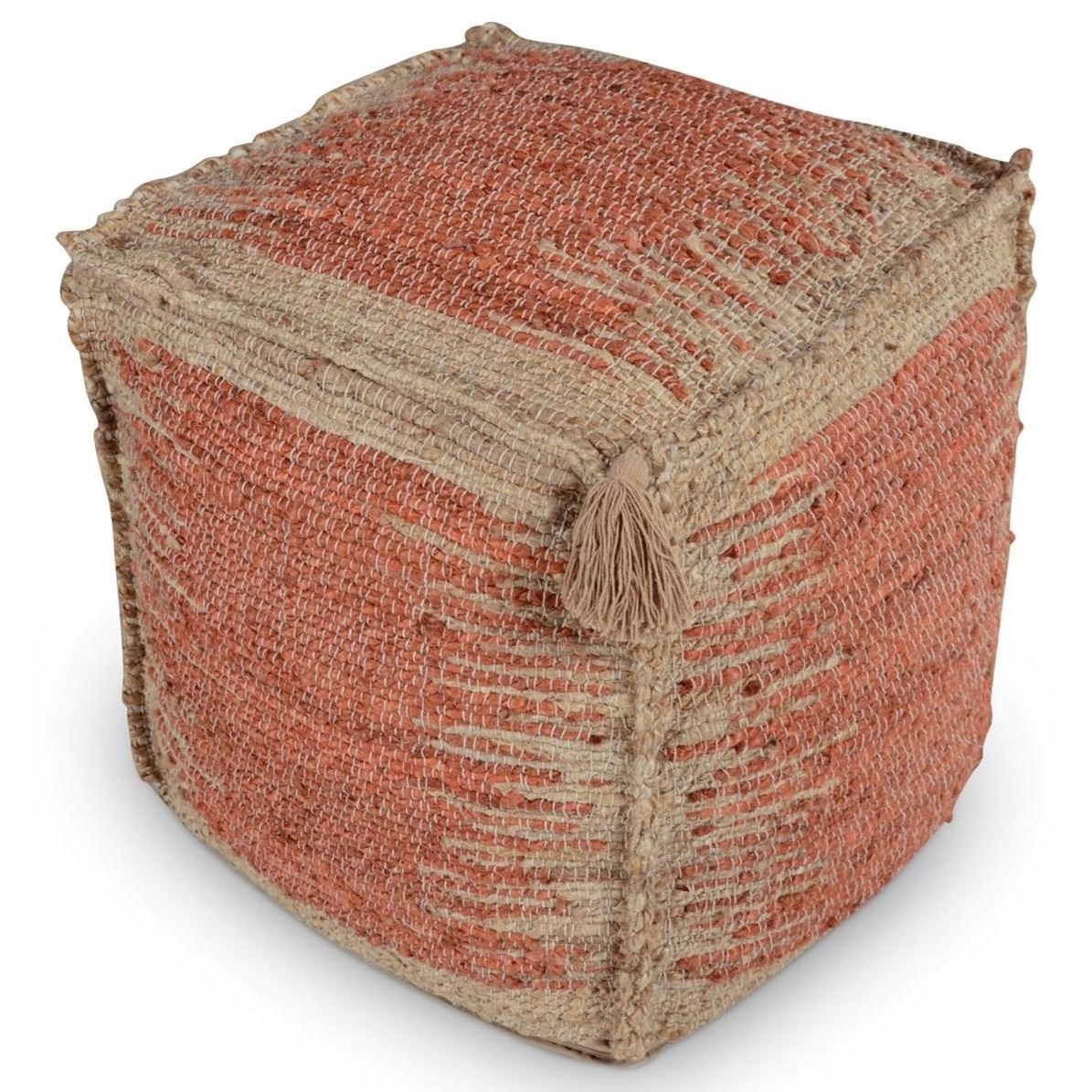 Steve Silver Jafar Handwoven Pouf