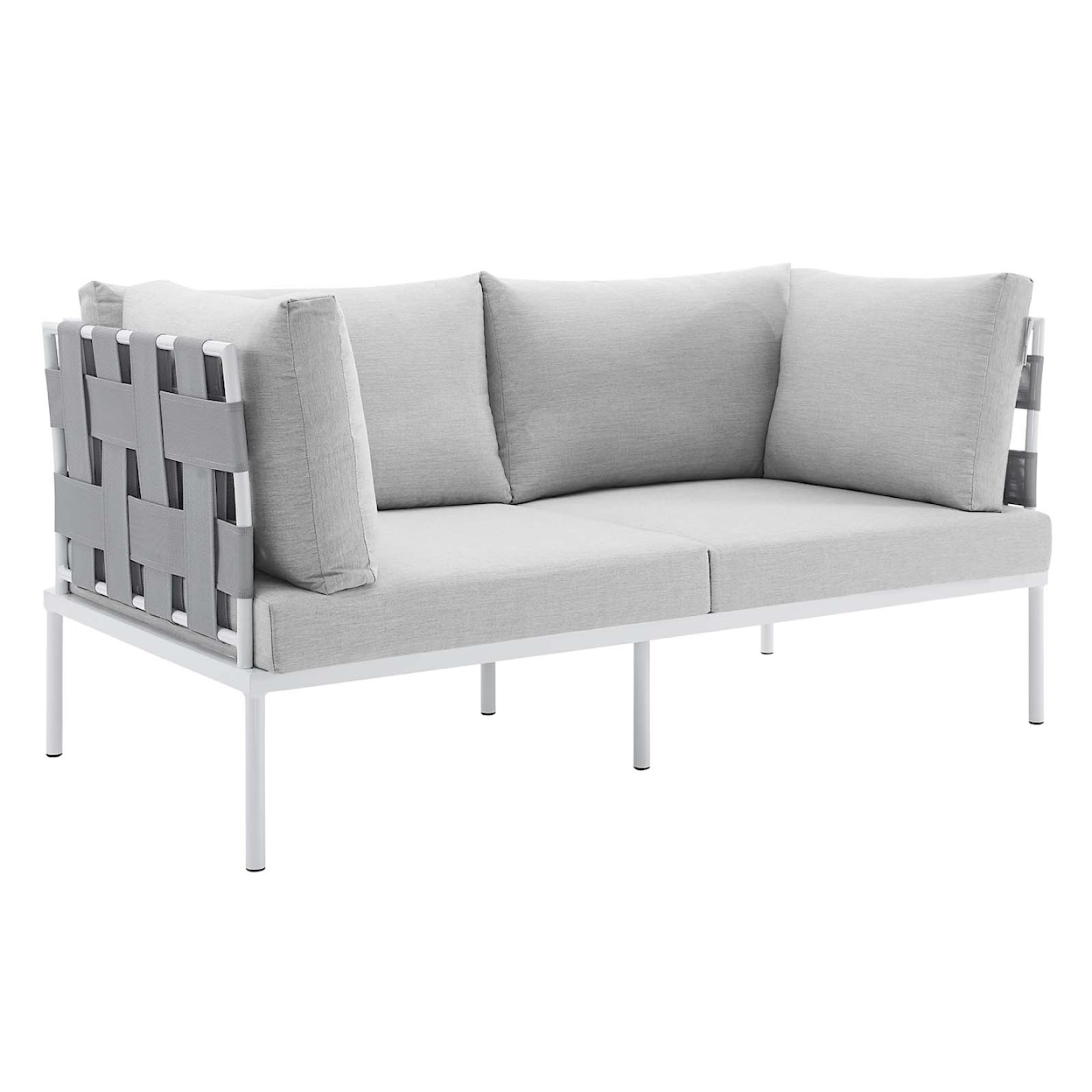 Modway Harmony Outdoor 5-Piece Aluminum Furniture Set