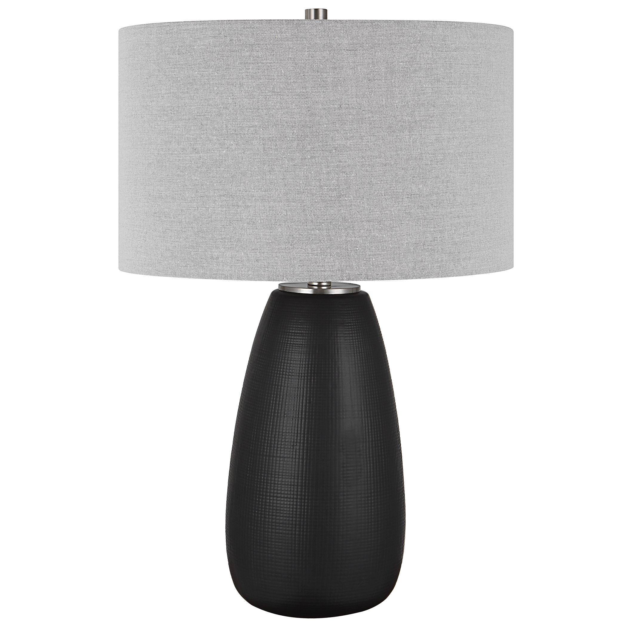 Uttermost Twilight Twilight Satin Black Table Lamp