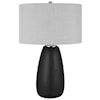 Uttermost Twilight Twilight Satin Black Table Lamp