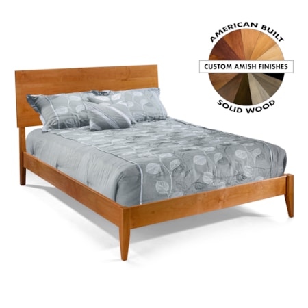 Generations Full Modern Platform Bed