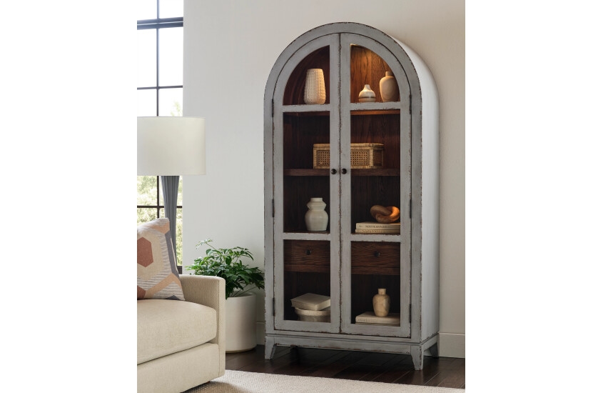 Arched Display Cabinet