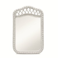 Santa Cruz Wicker Dresser Mirror