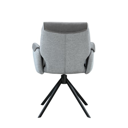 Grey Swivel Dining chair