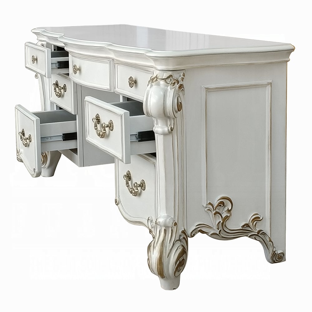 7-Drawer Vanity Desk