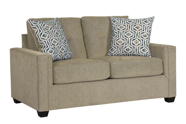 2-Throw Pillow Loveseat