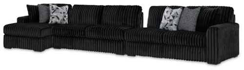 3-Piece Sectional With Chaise