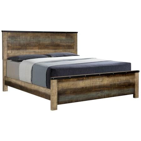 Sembene Cal King Panel Bed-color