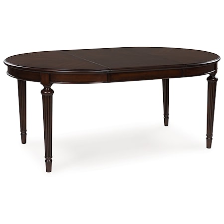 Oval Dining Extension Table