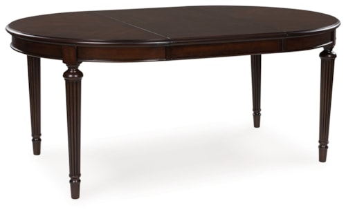 Oval Dining Extension Table