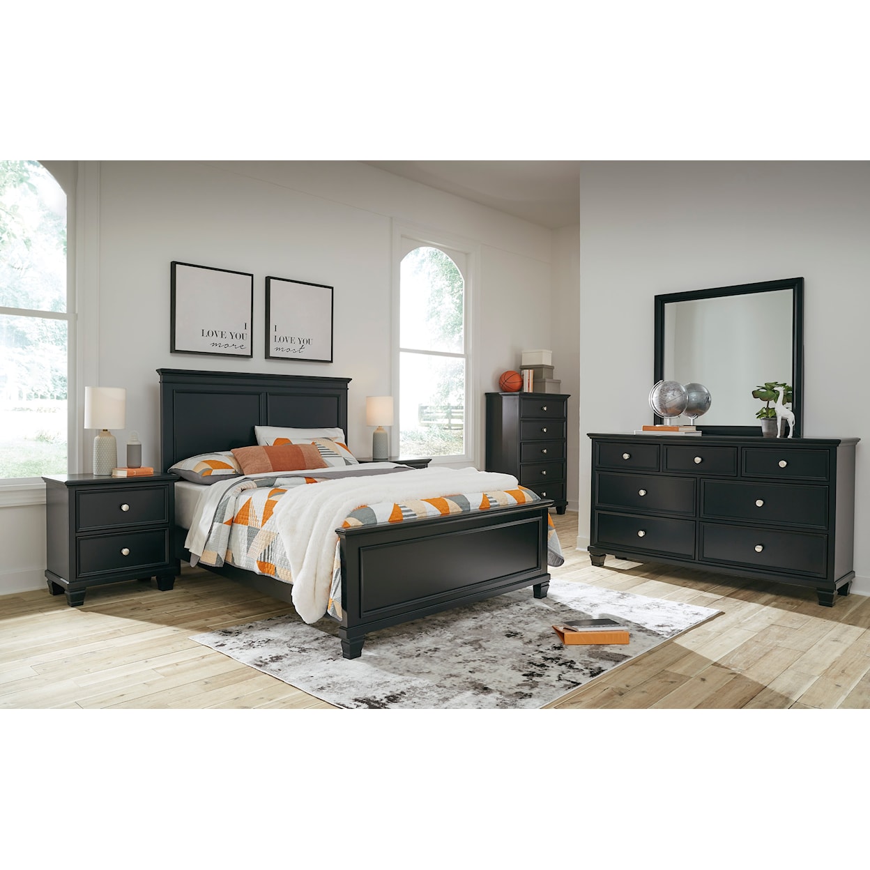 Signature Design by Ashley Lanolee 5-Piece Full Bedroom Set