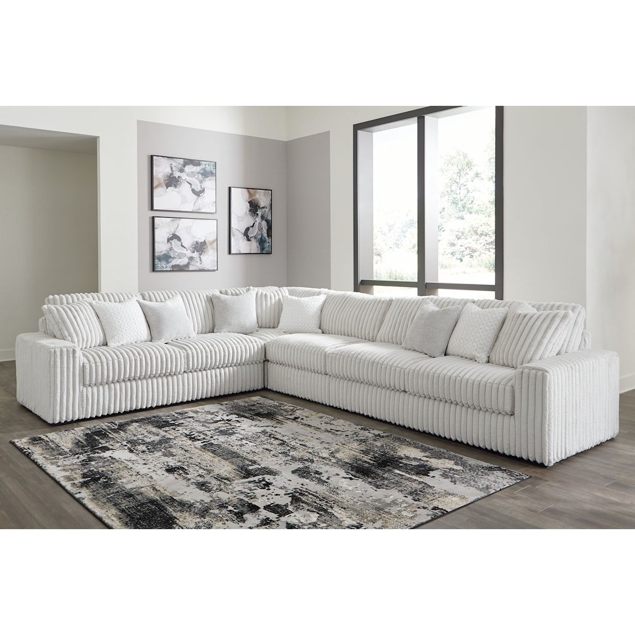 Benchcraft Stupendous 4-Piece Sectional