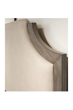 Riverside Furniture Vogue Transitional Arch Mirror with Cutout Corners