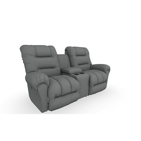 Pwr Tilt Hdrest Space Saver Console Loveseat