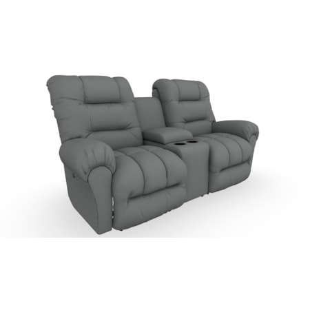 Pwr Tilt Hdrest Space Saver Console Loveseat