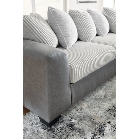 2-Piece Sectional With Chaise