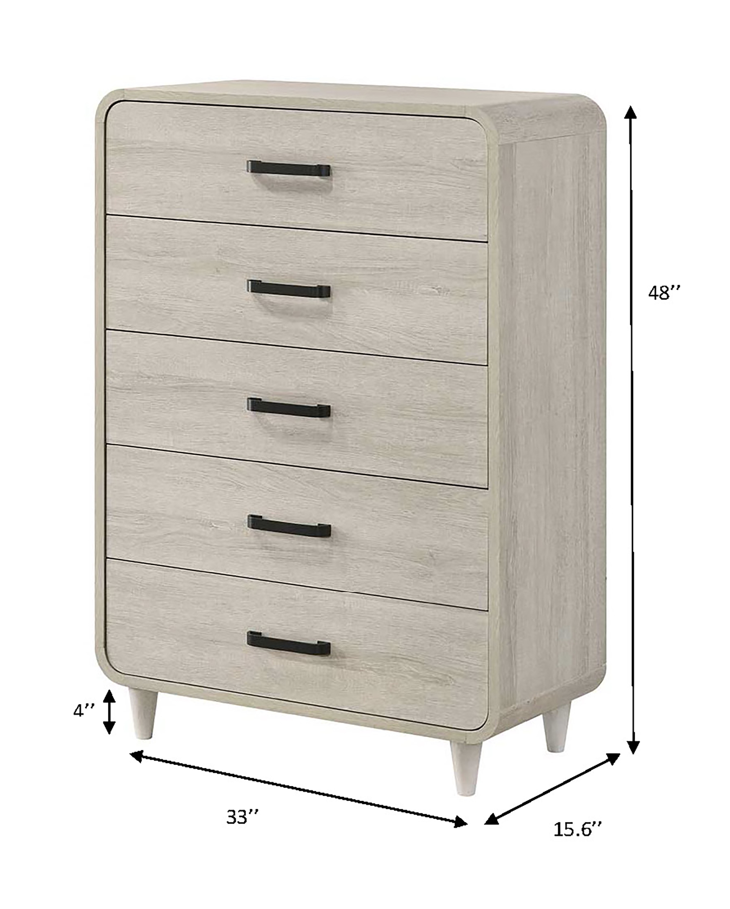 5-Drawer Bedroom Chest