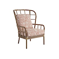 Coastal Outdoor Wing Chair