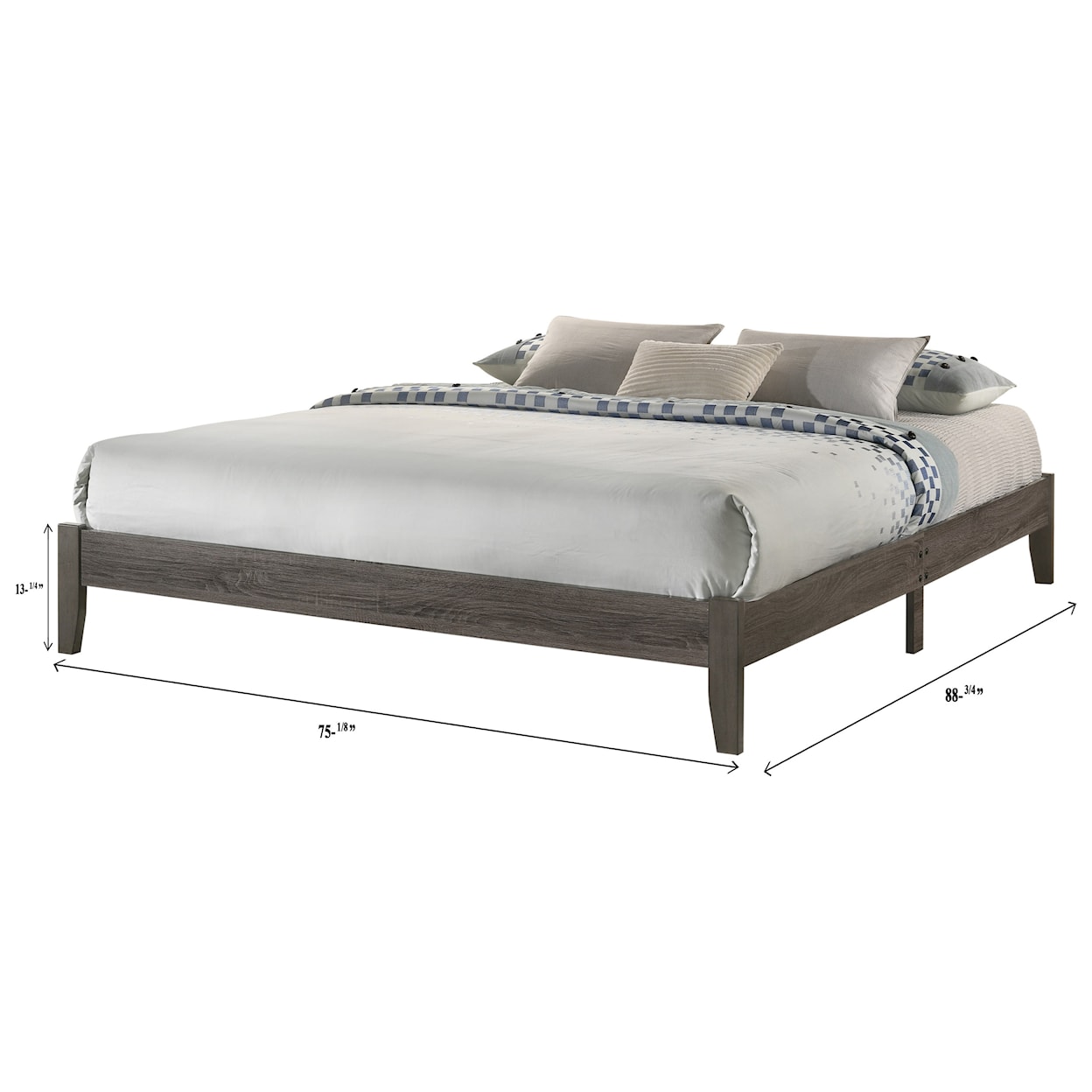 CM Skyler California King Platform Bed