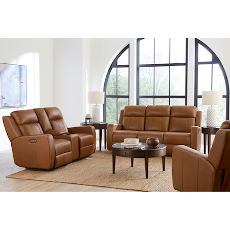 3-Piece Power Reclining Living Room Set