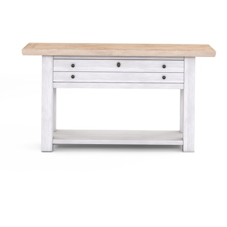 Contemporary 2-Drawer Sofa Table