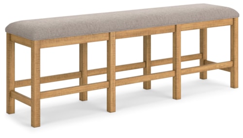 72" Counter Height Dining Bench