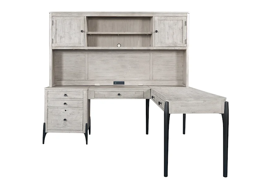 Zane Modular Desk by Aspenhome at Z & R Furniture