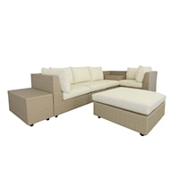 Contemporary Outdoor Seating Set