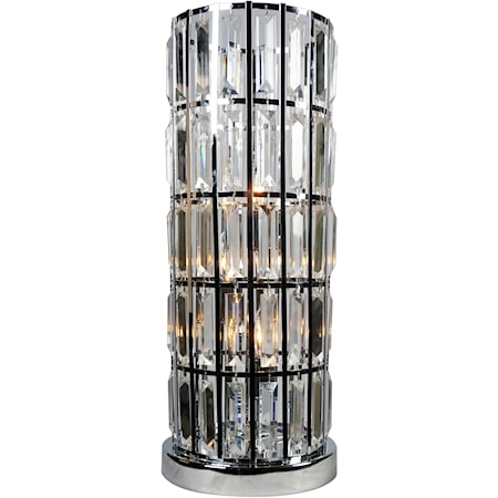 CRYSTAL TOWER TABLE LAMP |