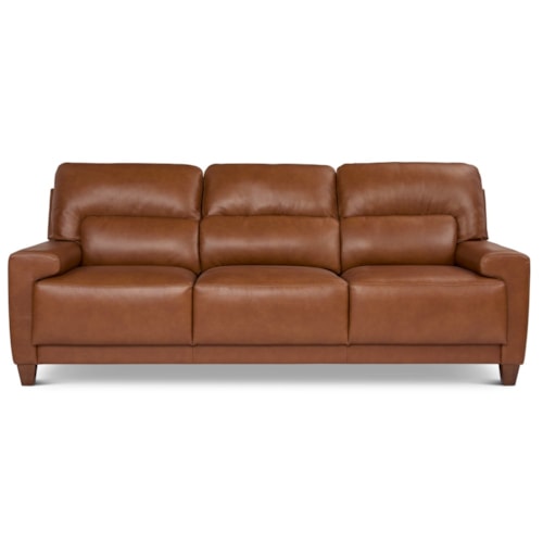 Contemporary Leather Sofa
