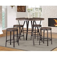 EUGENE BROWN 5 PIECE PUB SET |