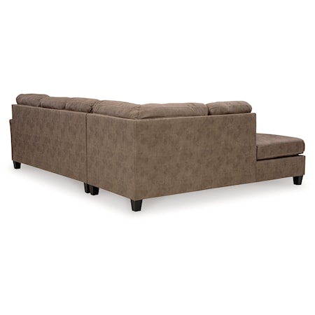 2-Piece Sectional w/ Sleeper and Chaise