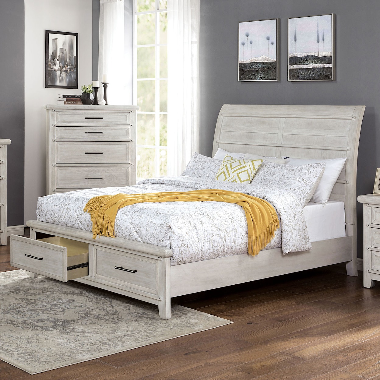 Furniture of America - FOA Shawnette Queen Bed