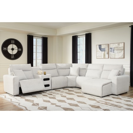 6-piece Reclining Sectional