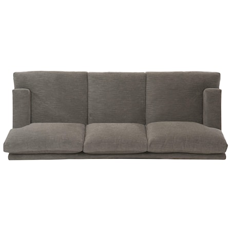 Carver Fabric Sofa Without Pillows