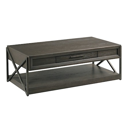 Rectangular Drawer Coffee Table