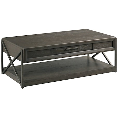 Rectangular Drawer Coffee Table